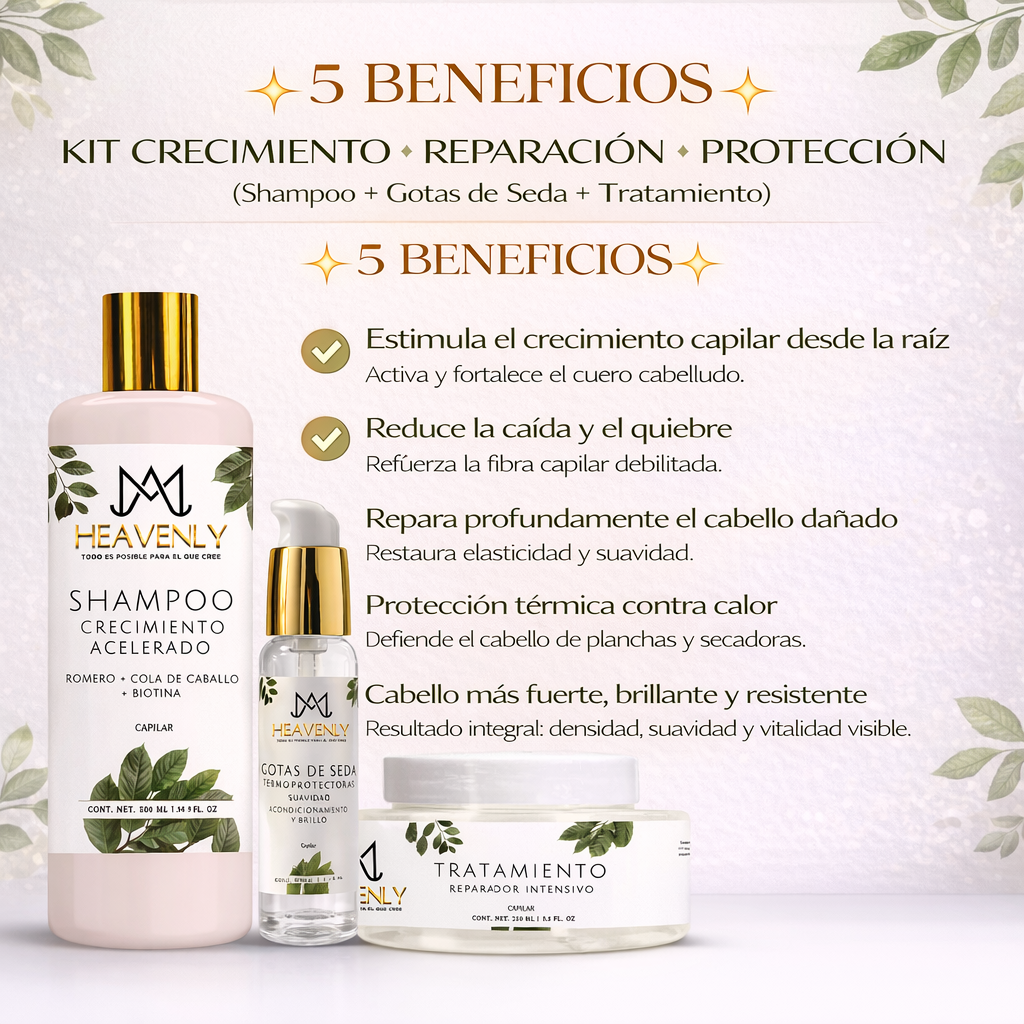KIT CRECIMIENTO • REPARACIÓN • PROTECCIÓN