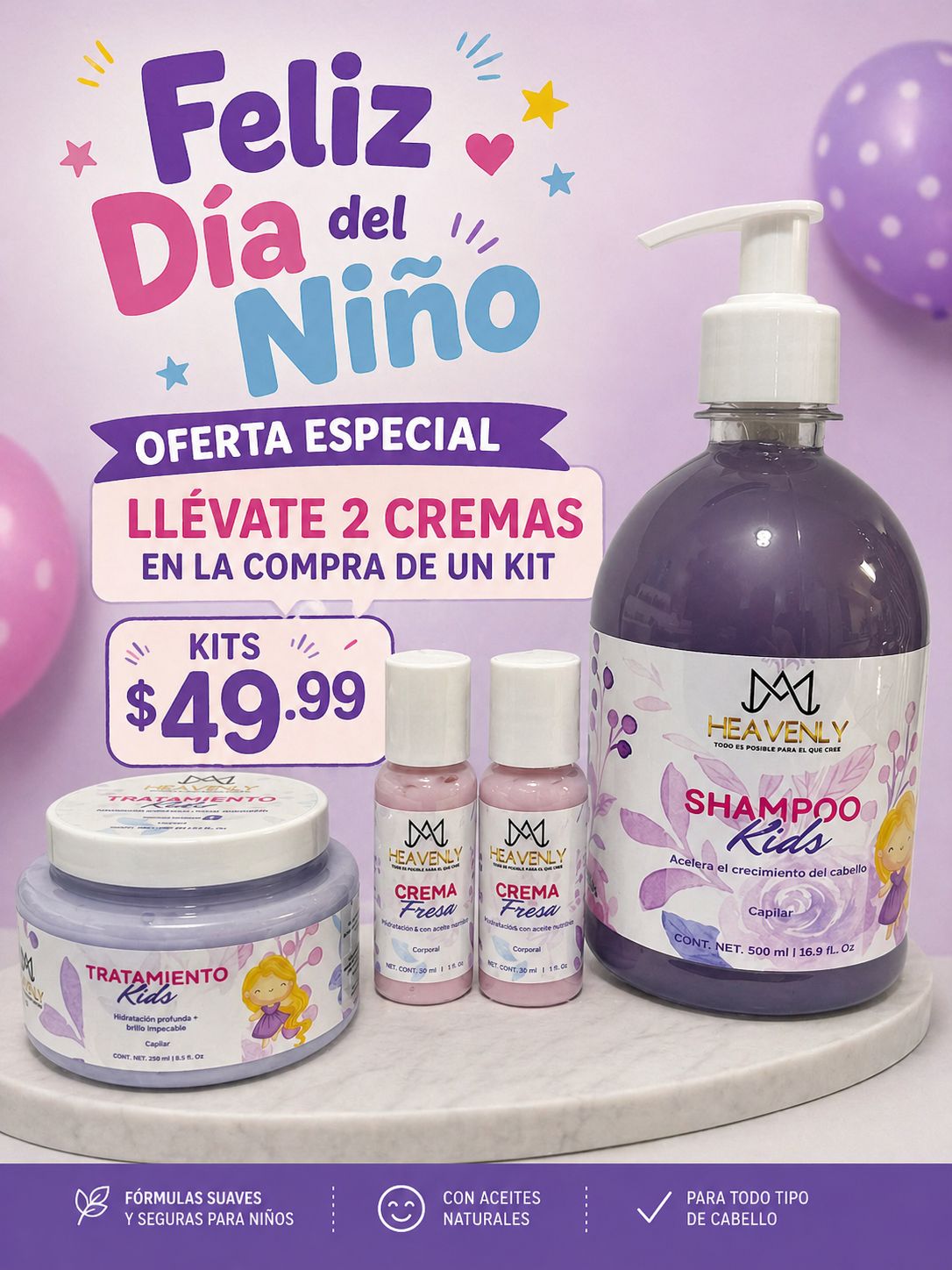 Kit Crecimiento & Reparación Kids