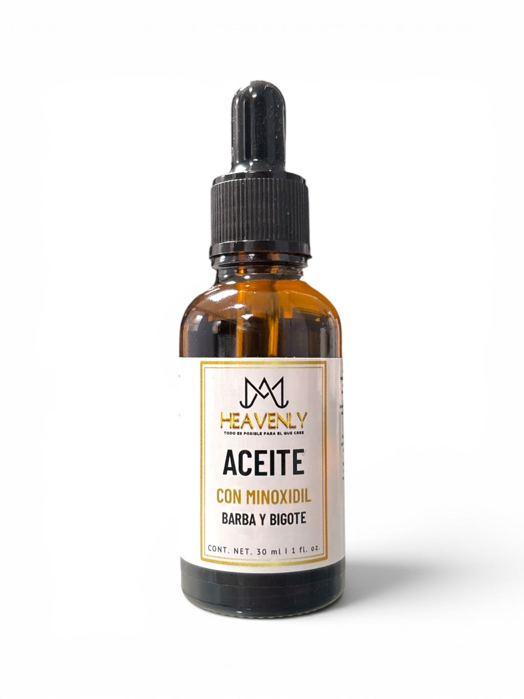 ACEITE CON MINOXIDIL, BARBA Y BIGOTE
